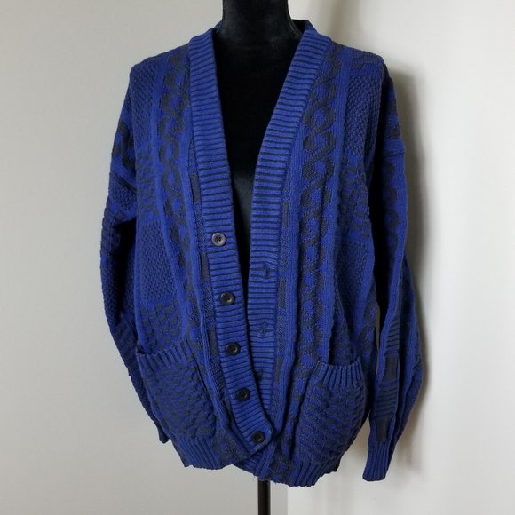 Dior Other - Vintage Christian Dior Chunky Mens Cardigan L